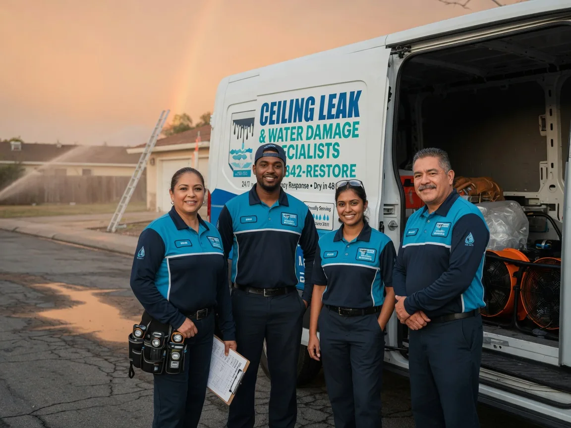 Ceiling Leak Cleanup company in Trexlertown, PA