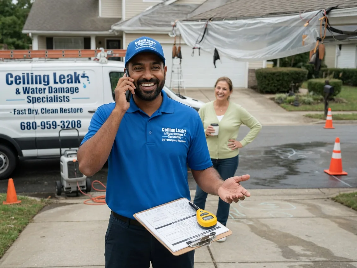 Ceiling Leak Cleanup Trexlertown, PA FAQs